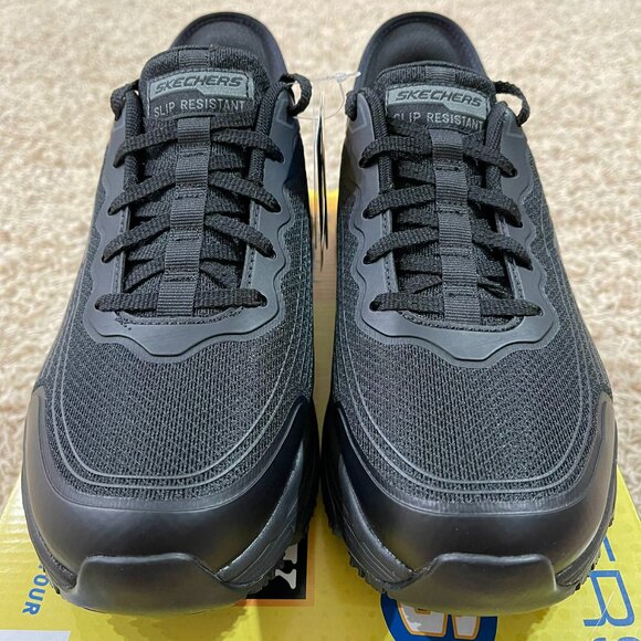 Skechers Men’s Slip-ins Max Cushioning Elite Slip Resistant Work Shoes, Size 9 - Picture 9 of 16